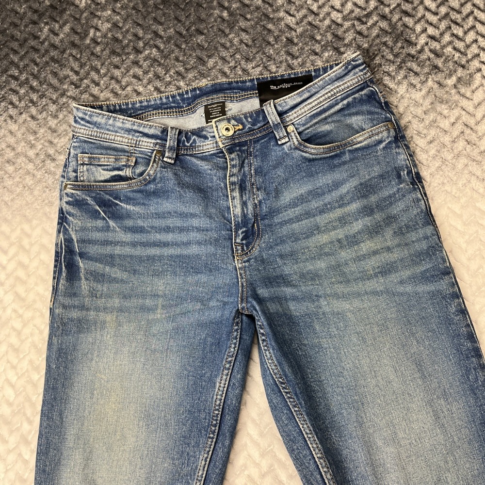 The Perfect Jean NYC Slim Thick Jeans Mens 33x34 Stretch Denim Relaxed Fit Pants - Picture 2 of 9
